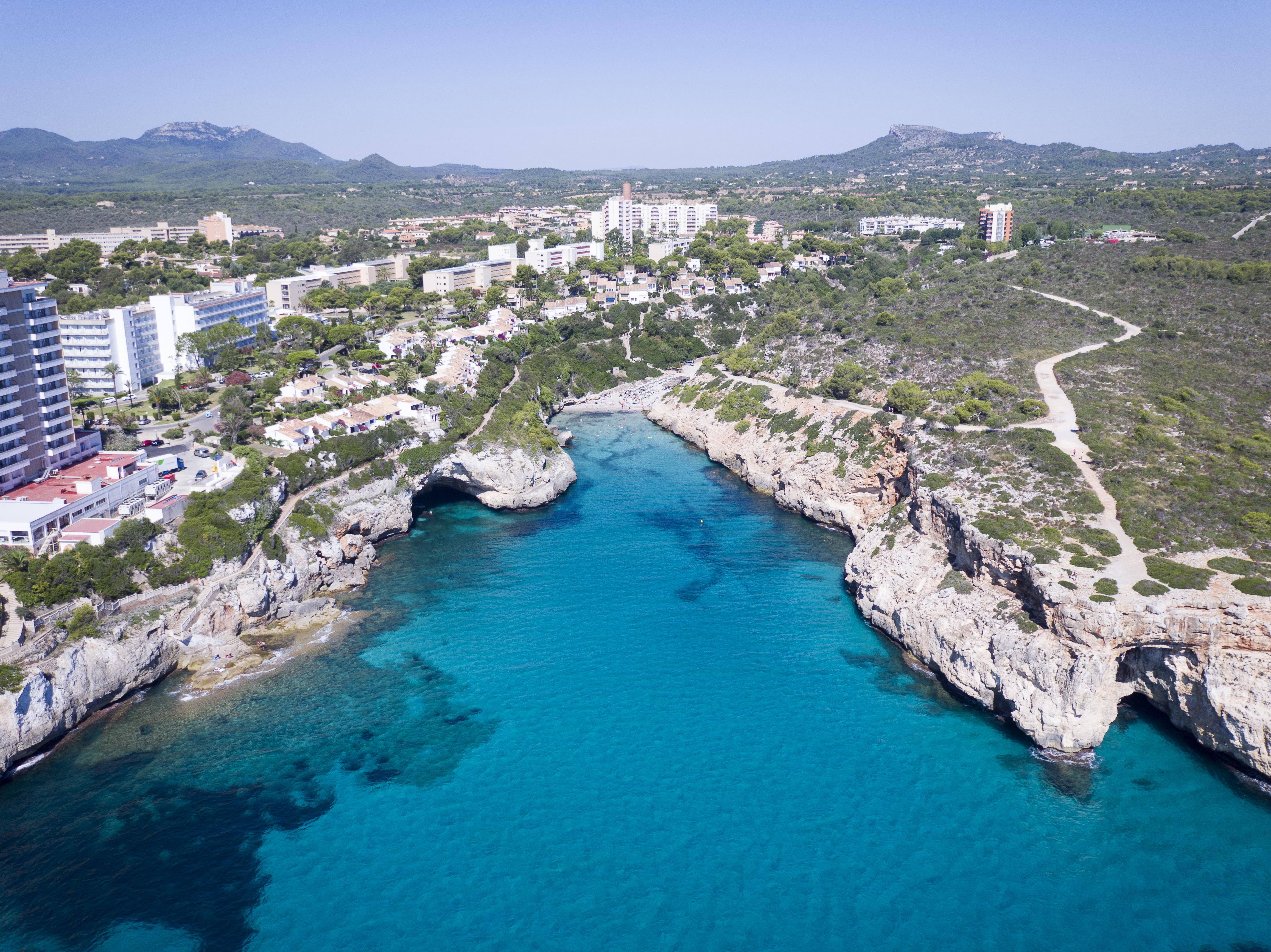 AluaSun Cala Antena Calas de Mallorca Bagian luar foto